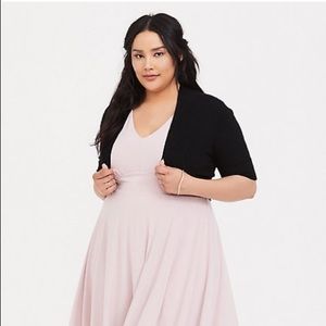 Torrid black knit shrug